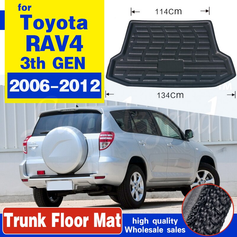 Accessoires Voor Toyota RAV4 RAV-4 5 Zits 2006 - Kofferbak Lade Cargo Boot Liner Mat Vloer Tapijt 2007