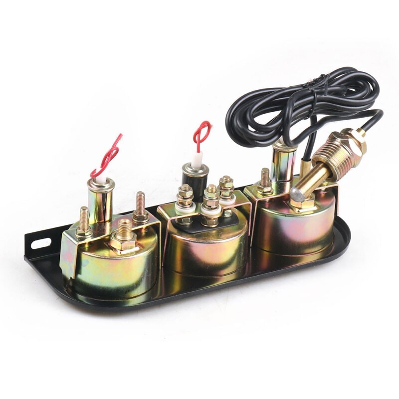 Car Combination Instrument Mechanical Triple Meter Water Temperature+Oil Pressure+The Amount of Oil Three-in-One Instrument