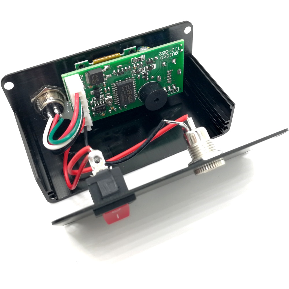 QUICKO MINI T12 STC OLED Estación de soldadura Digital 942 soldador electrónico de hierro con mango 9501 adpater de potencia 24V3A herramientas de soldadura