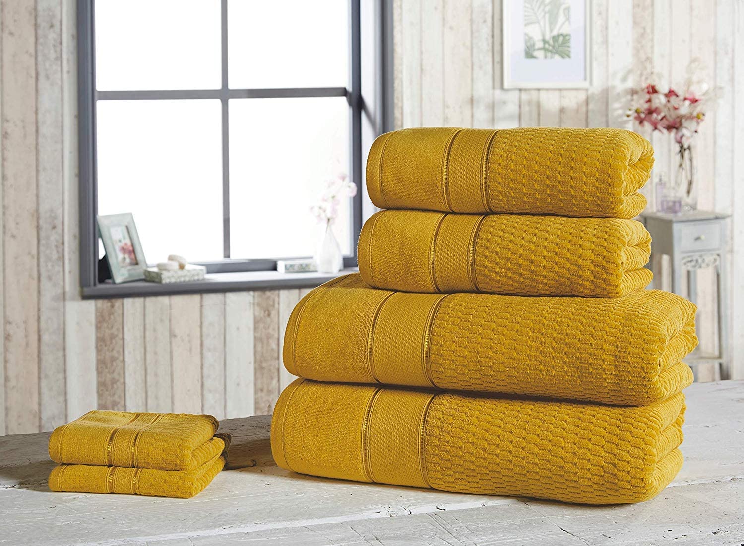 Luxury Royal Velvet Bathroom 6 Piece Bath Set, cot... – Grandado