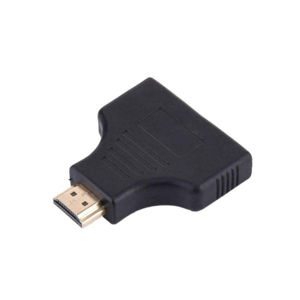 1080P HDMI Port Male to 2 Female 1 In 2 Out Splitter Cable Adapter Converter