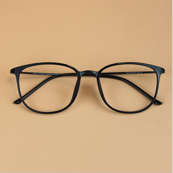 Monture de lunettes Geek en acier au carbone pour hommes et femmes, Ultra-léger, Vintage, Super grand cadre Nerd décoratif pour myopie