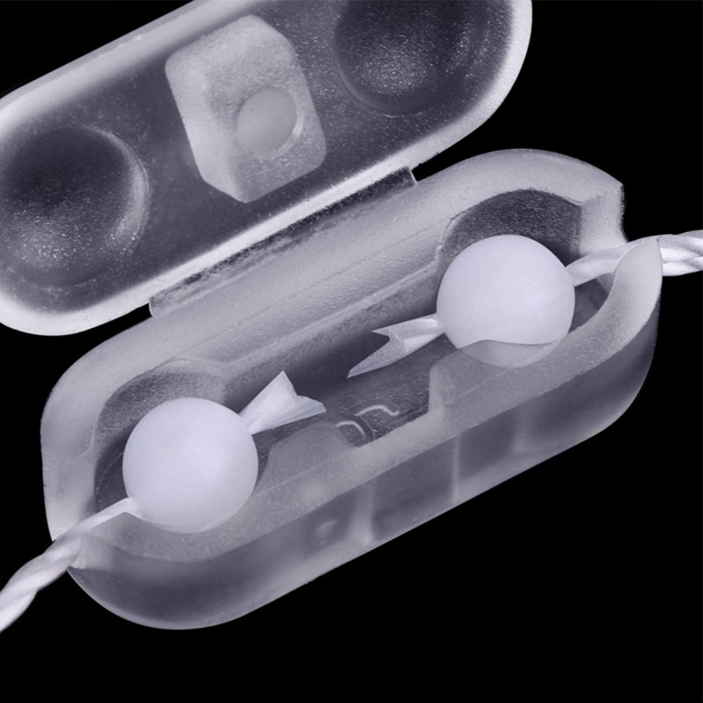 10/30/50 Stuks Rolgordijn Trekkoord Connector Clips Plastic Gordijn Keten Connector Voor Romeinse Verticale Gordijn kralen Ketting Koord