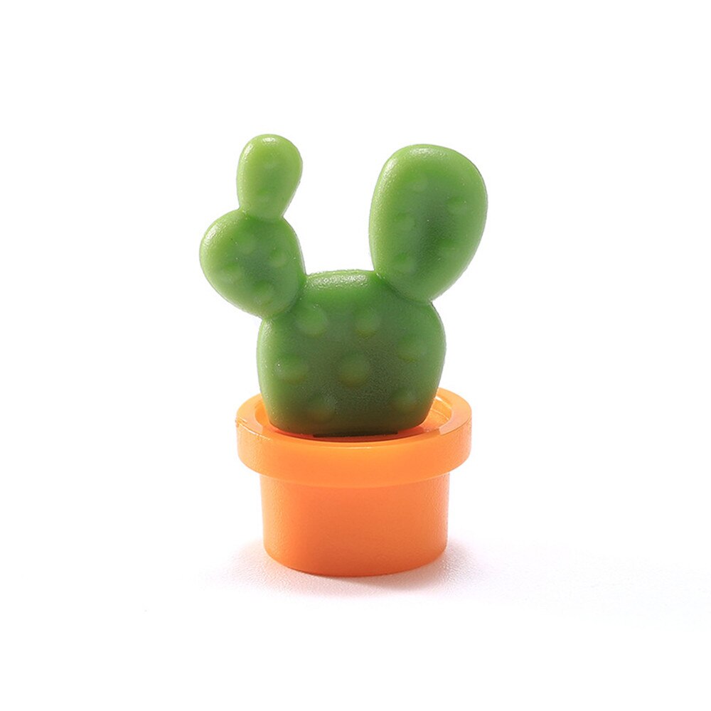 6 stuks schattige vetplanten magneetknop thuis keuken cactus koelkast bericht sticker draagbaar  #50g