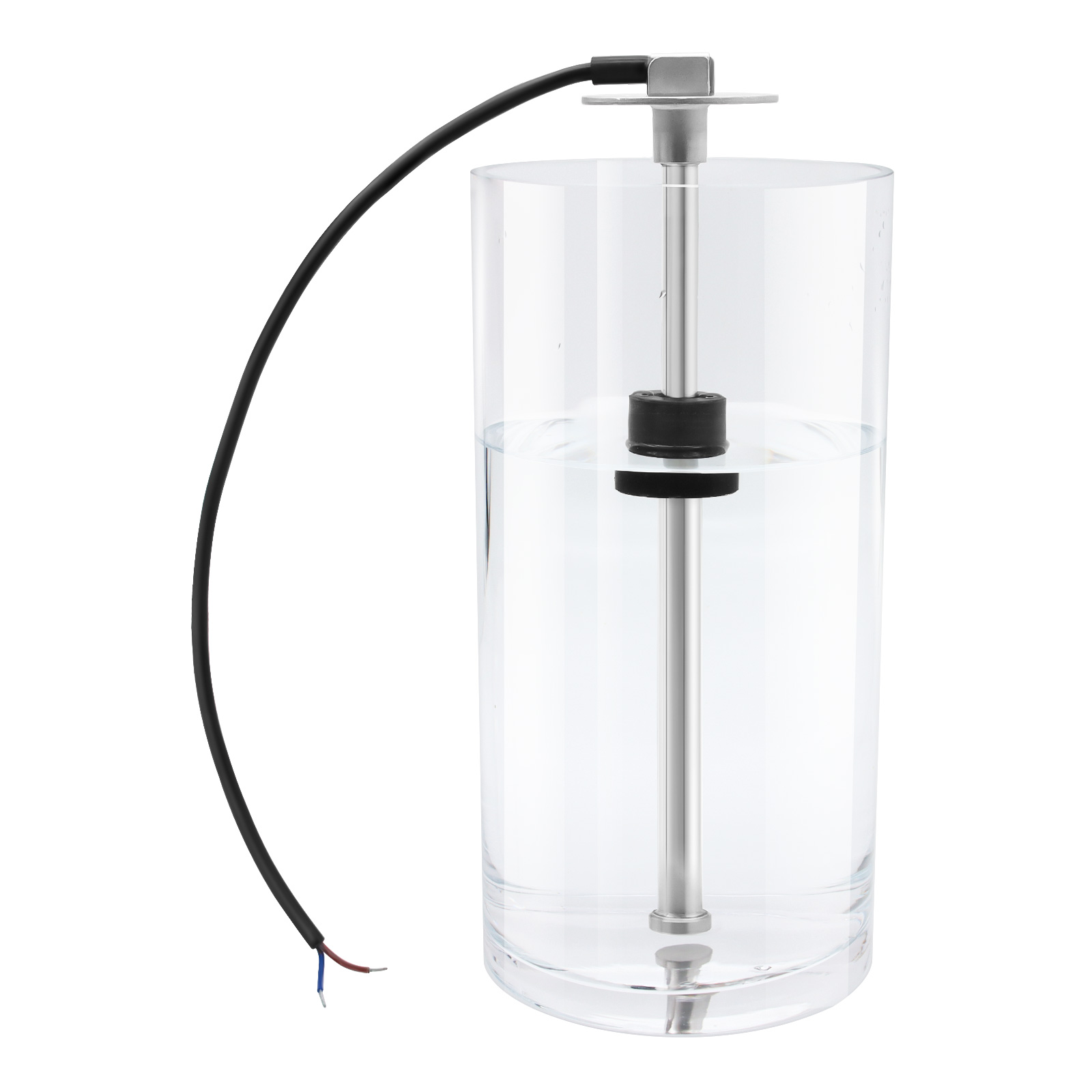 Sensor de nivel de combustible, unidad receptora de combustible, medidores de nivel de agua de 0-125-33ohm, 175/225/275/325/375/425mm,