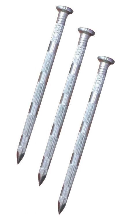 Clavos de acero para hormigón 4x50, 100 Uds.