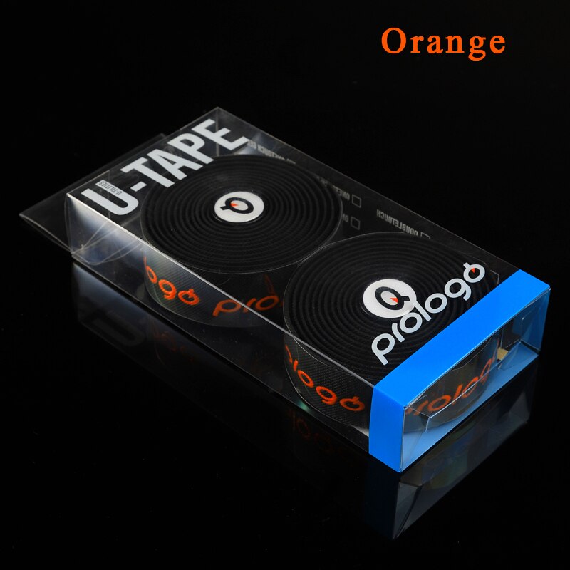 Cinta de manillar de bicicleta Prologo GEL manillar de bicicleta de carretera cinta de piñón fijo correas accesorios ultraligero 65g 2M * 3CM * 25MM: black-orange
