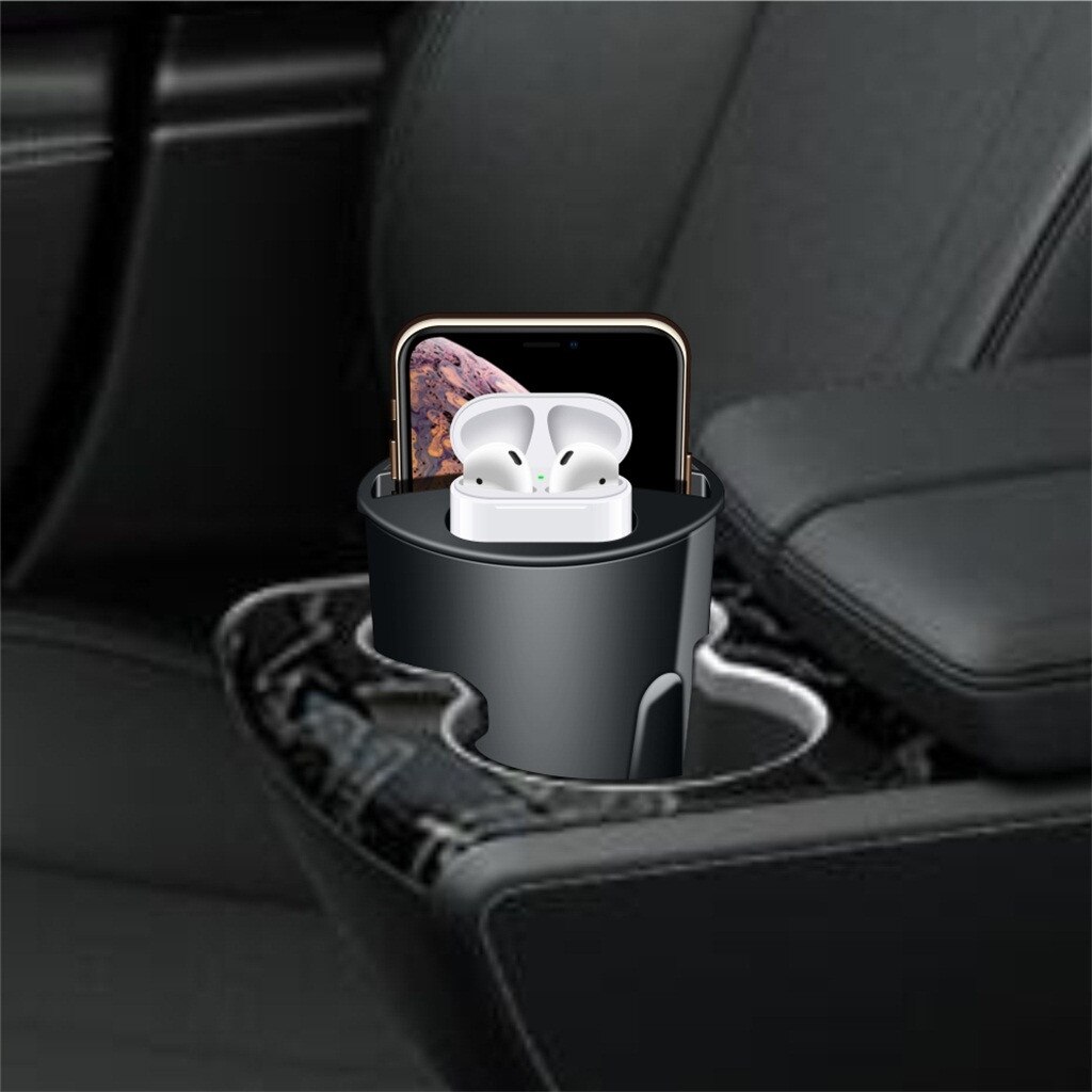 Bonola Snelle Draadloze Autolader Cup Voor Samsung S10/S9/S8/Note10 10w Qi Draadloos Opladen auto Cup Telefoon Houder Voor Iphone