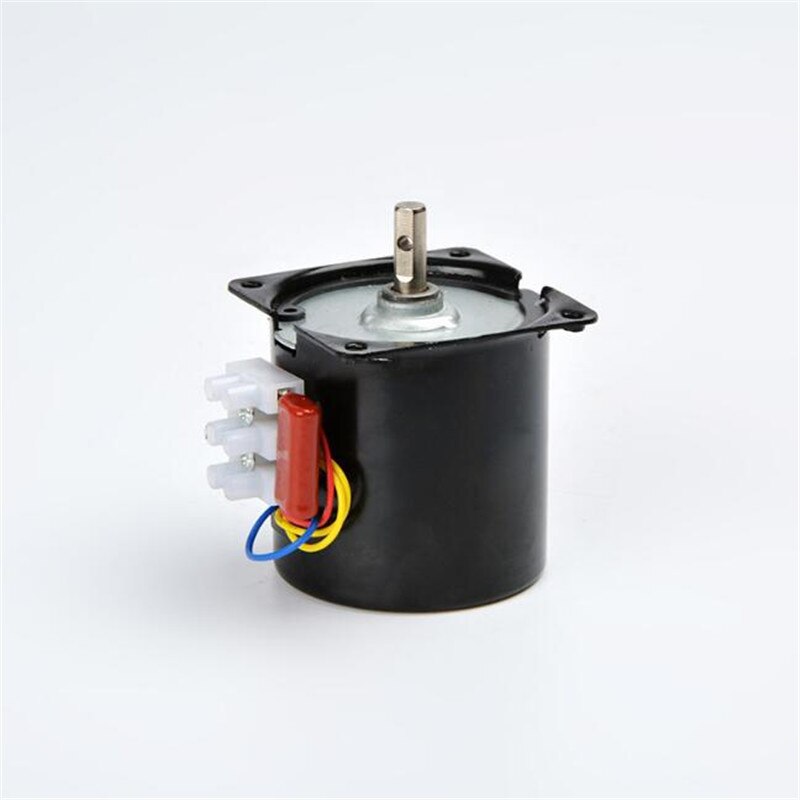 1.5rpm-99rpm 220V AC 14W Gear Motor 60KTYZ Permanent Magnetic Synchronism Lage Snelheid Grote Koppel Kleine Motor