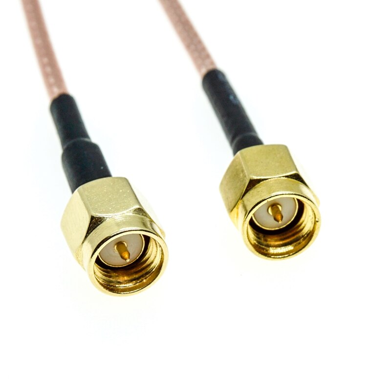 SMA Male to SMA Male plug RF Jumper pigtail Cable RG316 Coax Connector