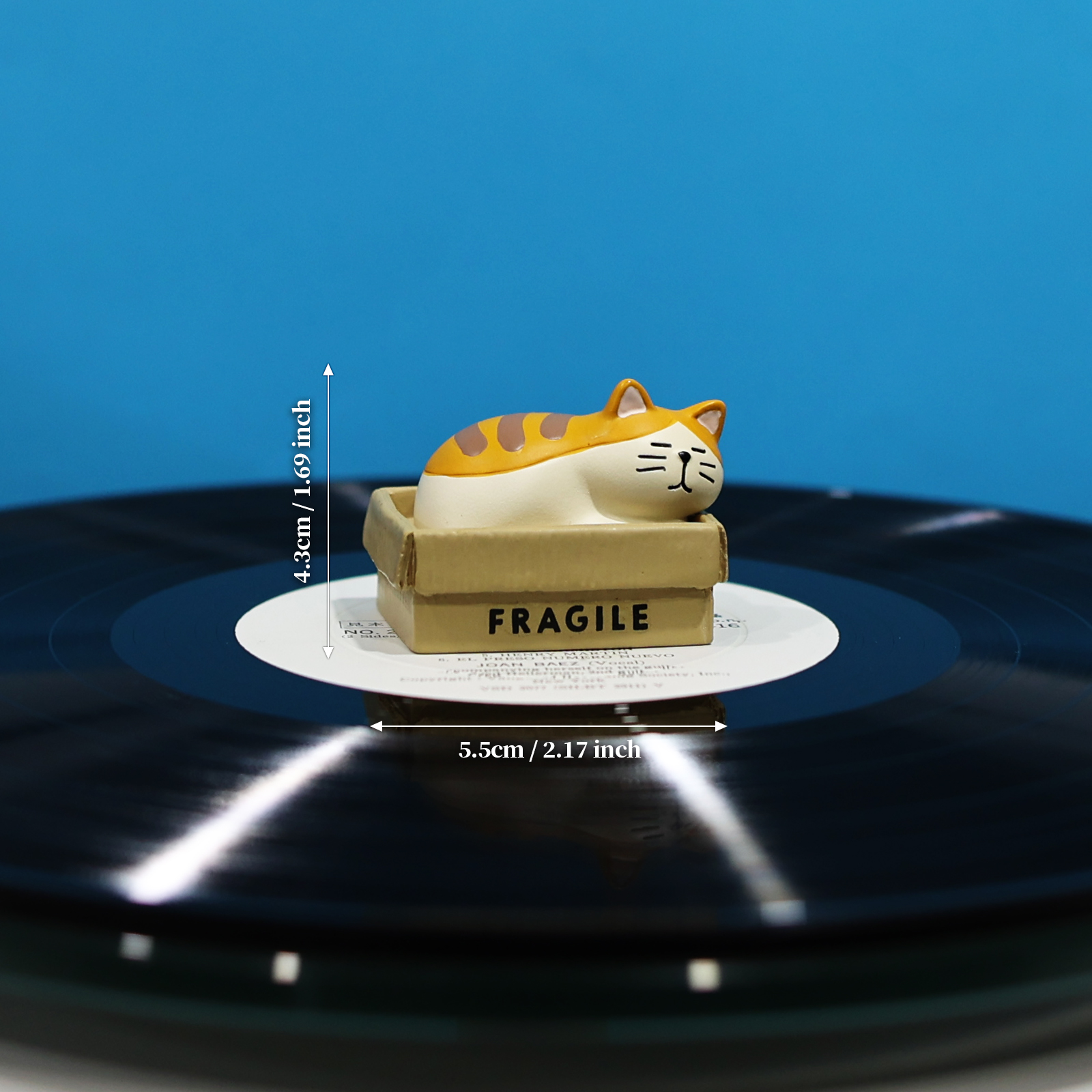 Jultecknad skivspelare tryckstabilisator vinyl gra... – Vicedeal