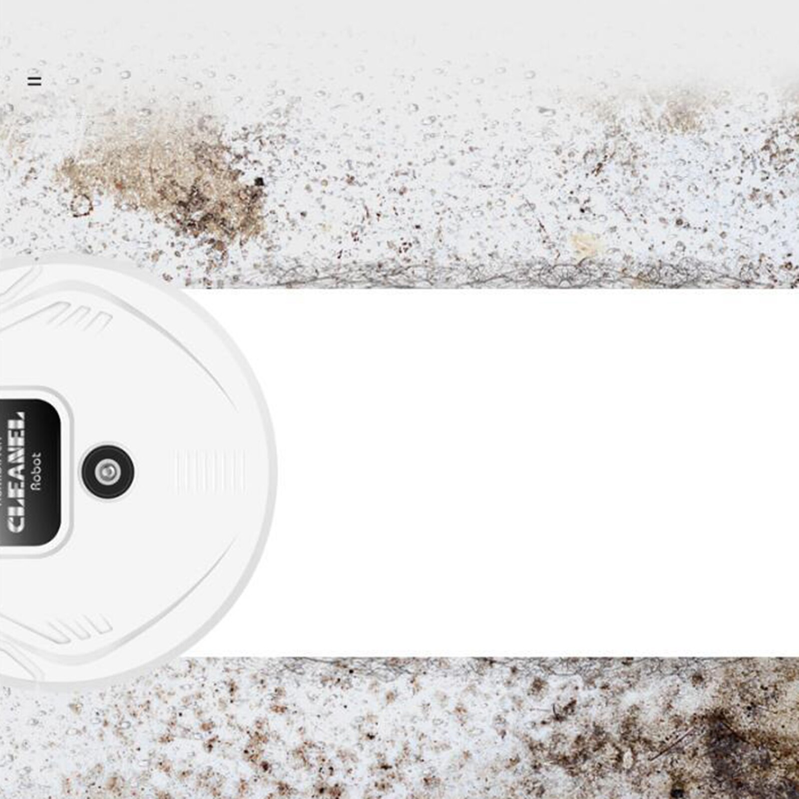 Robot Vacuum Cleaner Sweeper Mopping UV Disinfection Diffuser Humidifier Intelligent Floor Cleaning Sweeping Machine: White USB Charging