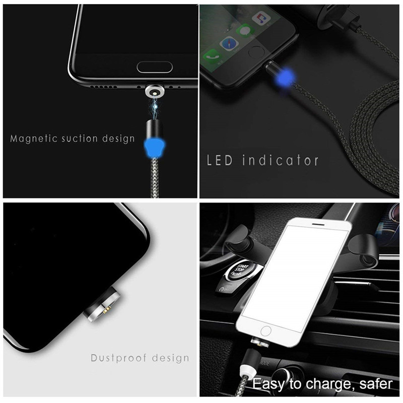 USB magnetisch aufladen Kabel für Mikro Typ-C 8 Stift Schnelle Ladekabel für Iphone Huawei Samsung Android Handy, Mobiltelefon telefon Kabel Draht