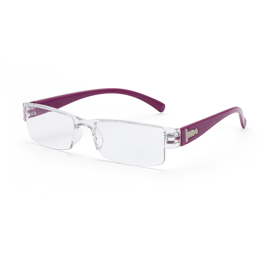 1PC occhiali da lettura unisex donna uomo anziani la moda PC portafoto occhiali da vista presbiti portatili cura della visione ad alta definizione + 1.0 ~ + 4.0