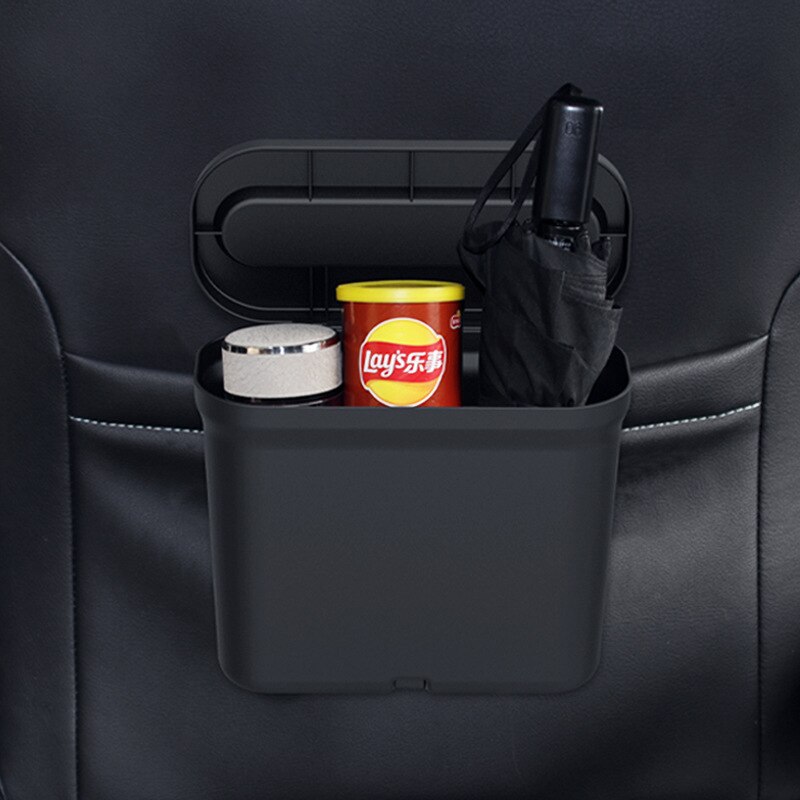 1.7L Car Trash Can Car Storage Box Car Accessories Car Storage Trash car seat organizer Garbage Classification car organizer