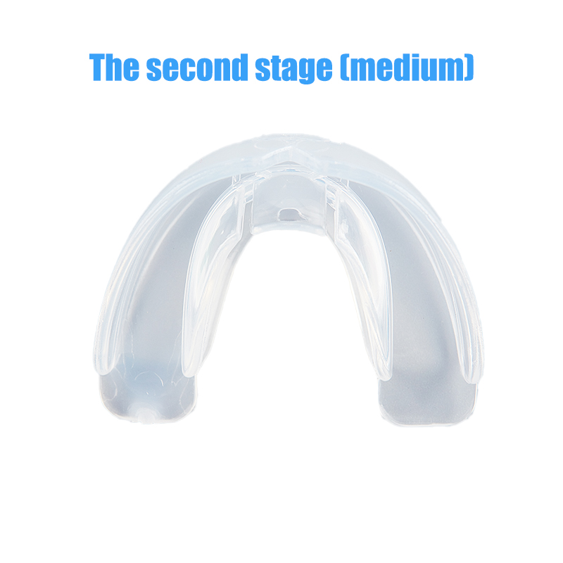Corrector de dientes de ortodoncia para adultos, herramientas de silicona para enderezar los dientes tapados, cuidado Dental, 3 fases: Phase II