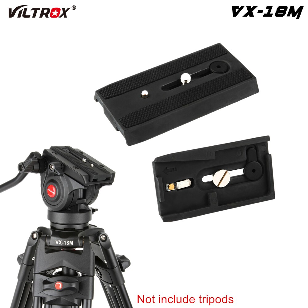 Viltrox VX-18M Pro Camera Statief Monopod Aluminium Rapid Sliding Montage Quick Release Plaat 1 X Quick Release Vergadering