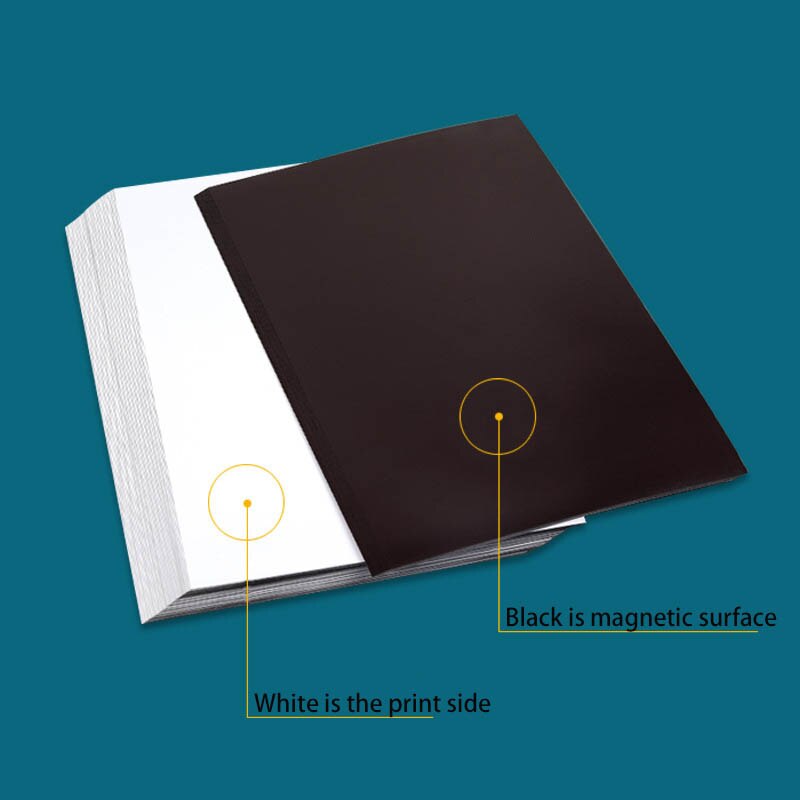 5/10 magnetisk glanset inkjet utskrift fotopapir magnetisk fotopapir  a4 4r utskrift fotopapir klistremerke gjør selv kjøleskap sticke
