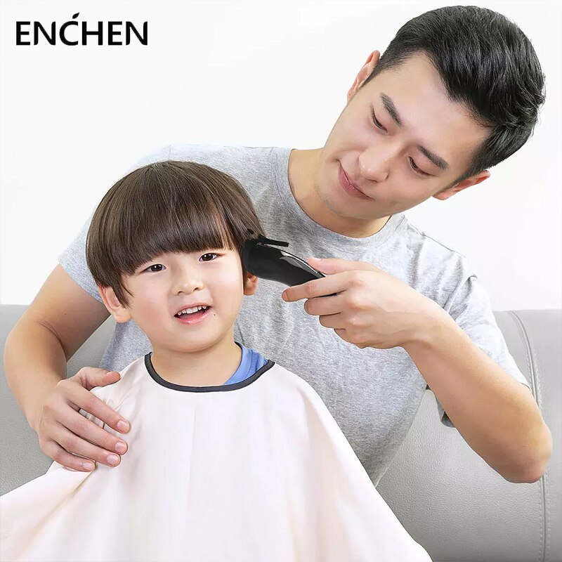Kit de cortapelos eléctrico XIAOMI ENCHEN, cortadora de barba , cortadora de pelo recargable sin cable USB