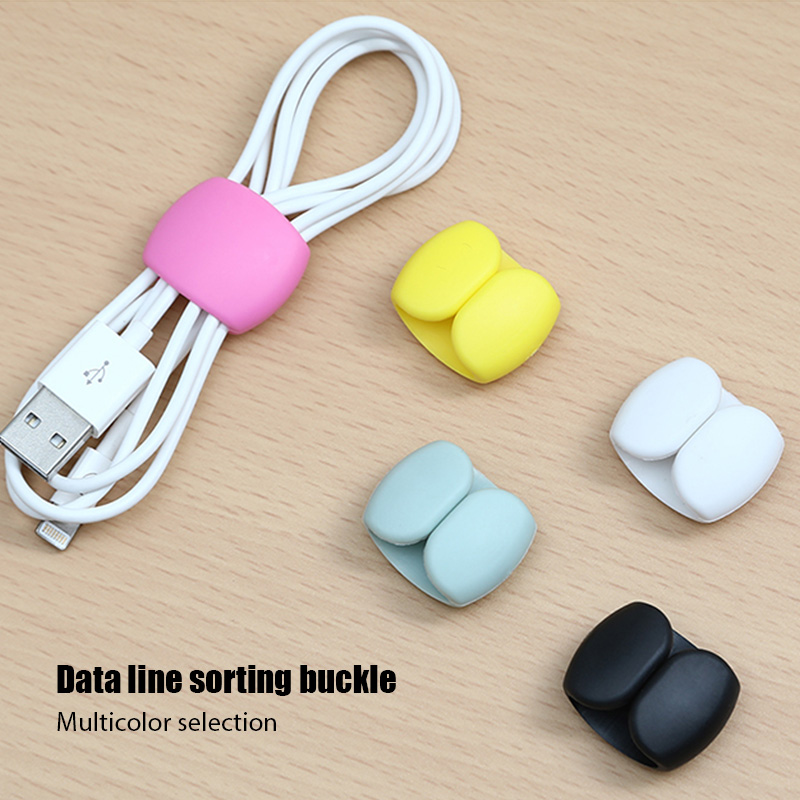 Cable Organizer Data Cable Storage Buckle Protection Rope Card Power Entanglement Headphone Cable collection