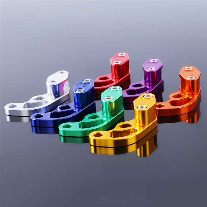 Aluminum Alloy Motorcycle Oil Tube Fixed Tubing Clamp Bicycle Frame Buckle Mountain Bike Brake Cable Sets Tube Guide Adapter