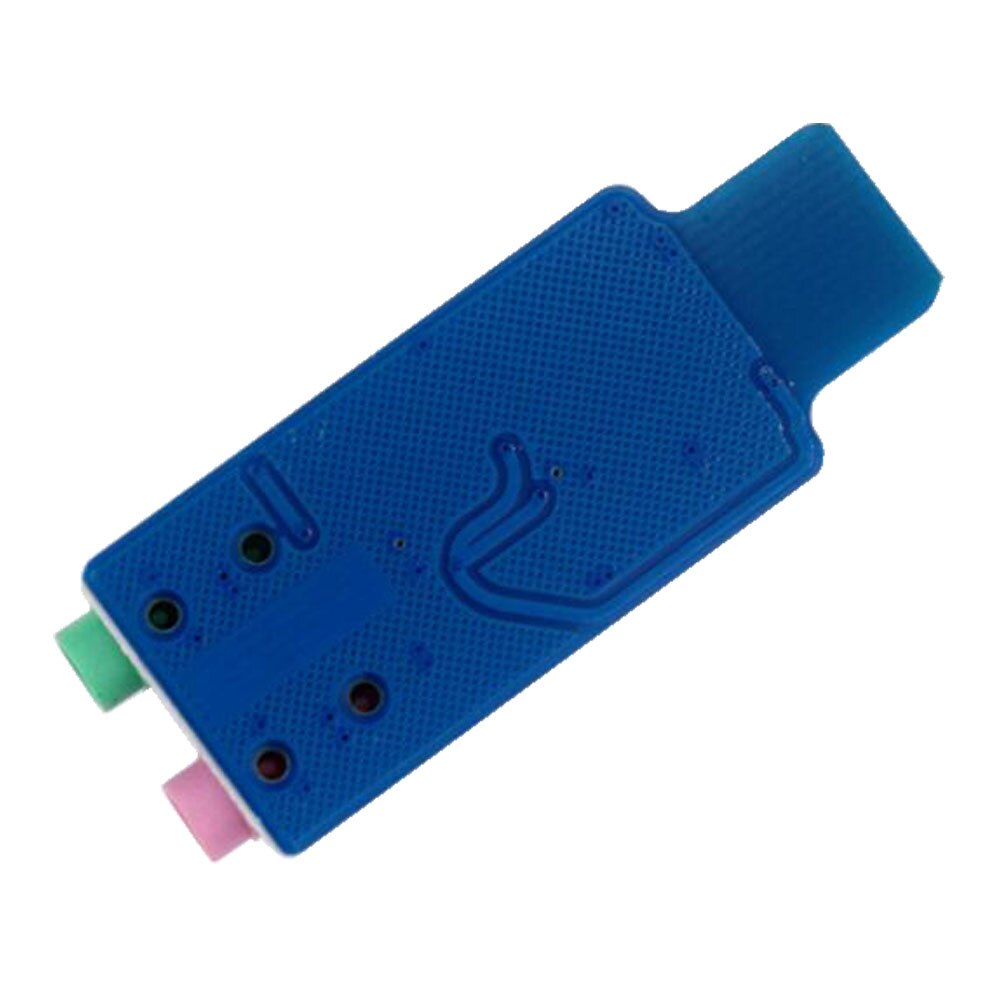 1 Pcs Drive-Gratis Usb Geluidskaart Externe Geluidskaart Notebook Geluidskaart CM108 Usb Geluidskaart