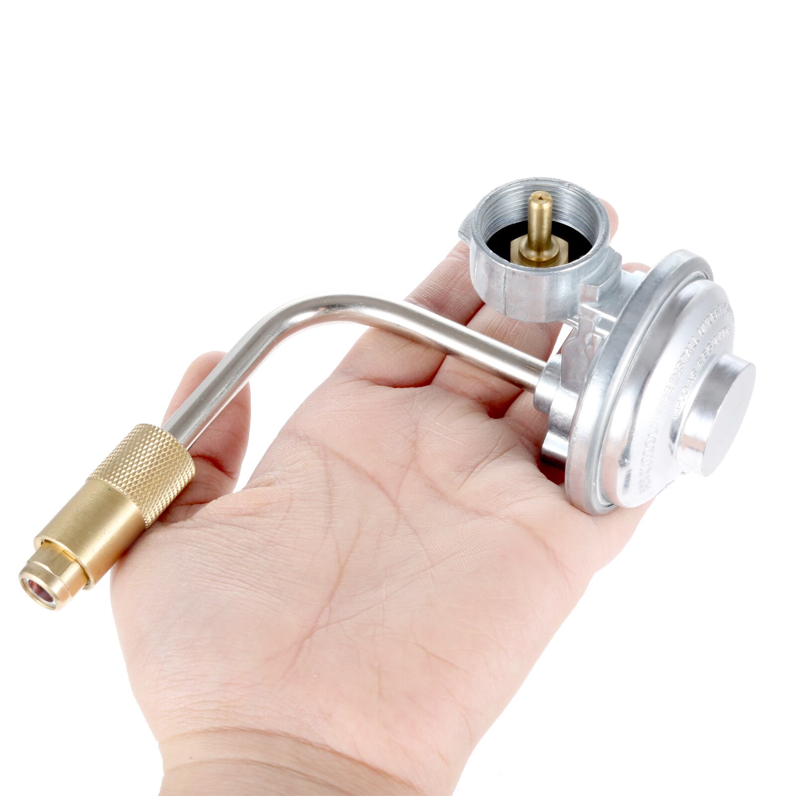 Propane Regulator for Blackstone，17" and 22" Tabletop Griddle Grill Gas Grill Regulator for Pit BOSS Griddles Low Pressure 1lb