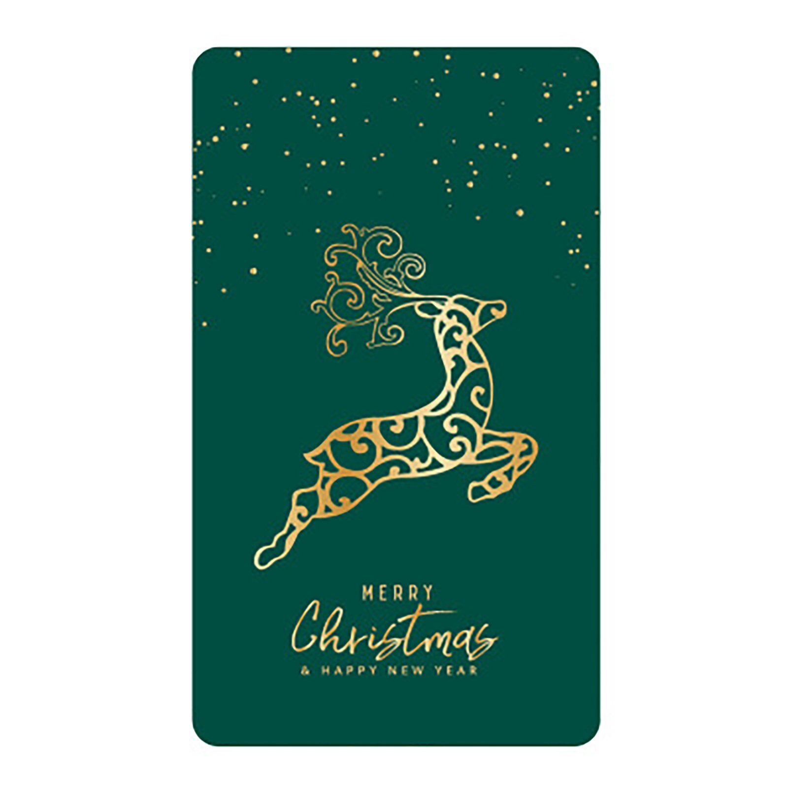 Christmas Thank You Card DIY Blessing Message Card Universal Card Christmas greeting card winietki slubne: B