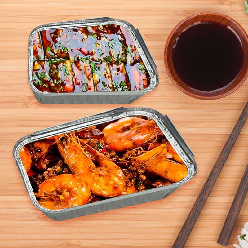 10pcs Disposable BBQ Drip Pans Aluminum Foil Grease Drip Pans Recyclable Grill Catch Tray For Weber Outdoor Supplies