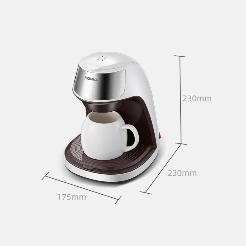 Household Small Portable Coffee Machine office Tea Brewing Machine Drip Coffee Machine American Coffee Machine 450W