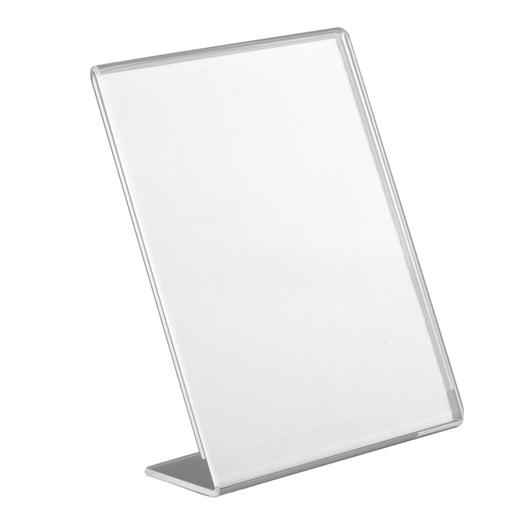 1x Acrylic Photo Frame Poster Picture Holder Standing Display Memories