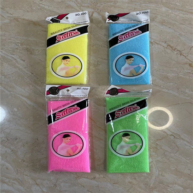 1/4 stücke Nylon Körper Peeling-Tuch Waschlappen Japanische Körper Waschlappen Handtuch Nylon Schlecht Handtuch Haut Polieren Handtuch