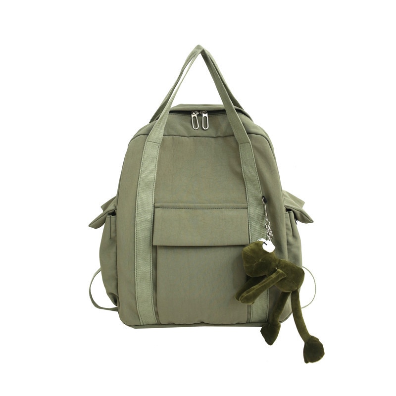 Casual Ins Style School Bags Male High School Students College Campus Backpack Retro Female Real Shot Wild Backpacks