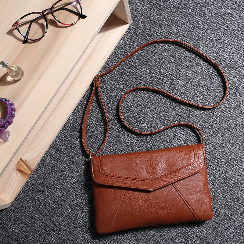 vintage casual leather handbags clutches ladies party purse women bag bolsos rossbody messenger shoulder school bags