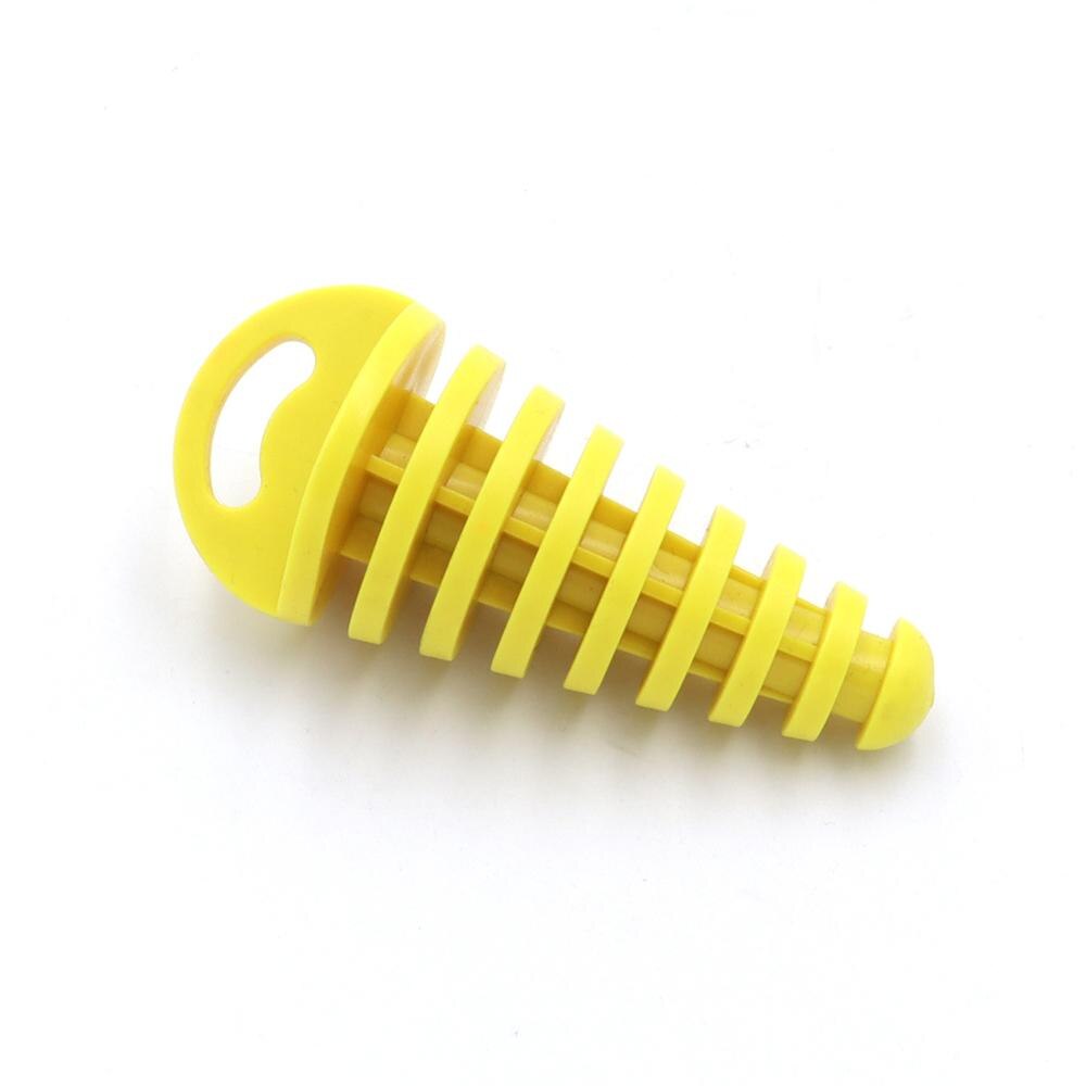 2 Stroke 15Mm-38Mm Kleine Uitlaat Bung Plug Voor Mx Motocross Dirt Pit Bike: YELLOW