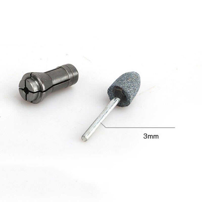 1 stk. 3mm/6mm spændepatroner spændebåndhoved pneumatisk gravering til slibemaskiner spænderhovedchuck