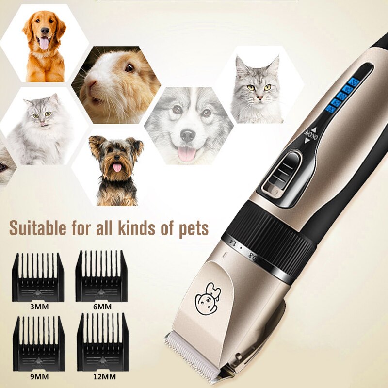 Hund Haarschneidemaschine Für Hunde Haar Maschine schneiden Pflege Haustier Katze Haustier Hund Haar Trimmer Cutter Tiere