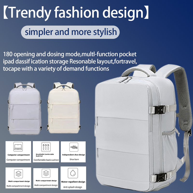 Mochila 40x20x25 Ryanair, Mochila de viaje para mujeres y hombres, artículo personal Mochila de transporte, Mochila para computadora portátil Weekender de negocios