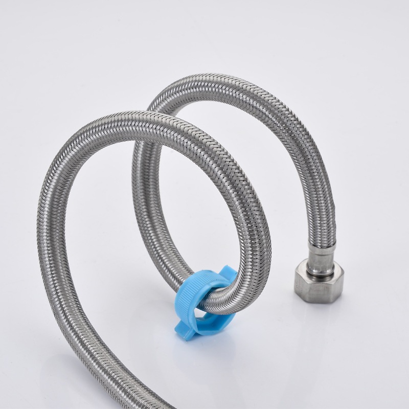 Tuyau Flexible de plomberie en acier inoxydable, robinets de alimentaire, lignes d&#39;approvisionnement en eau, serpent, pour évier de cuisine, accessoires de salle de bains