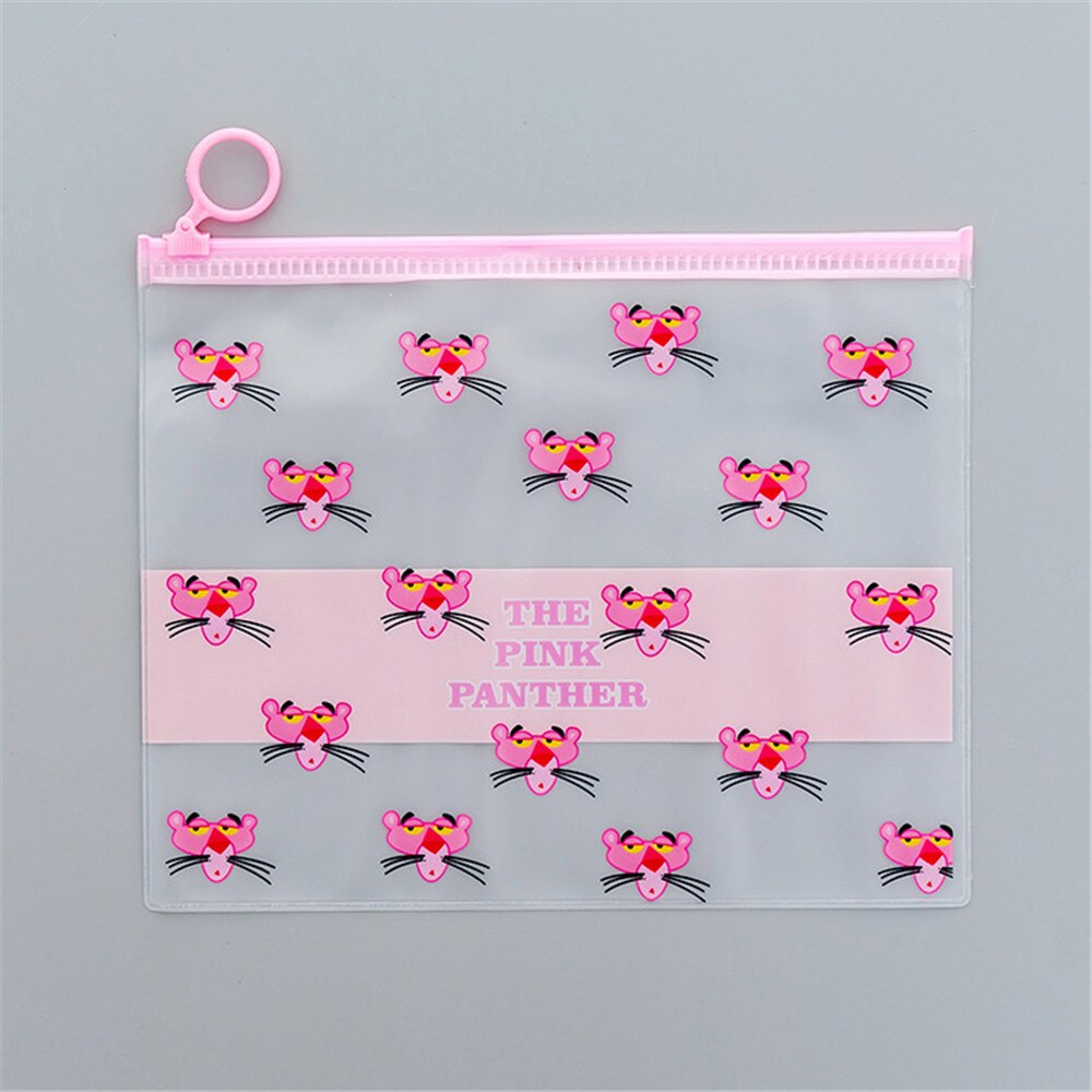 Korean Transparent Lovely Girl's Heart Document Bag File Folder Unicorn Receiving Bag Office Stationery B004: 07