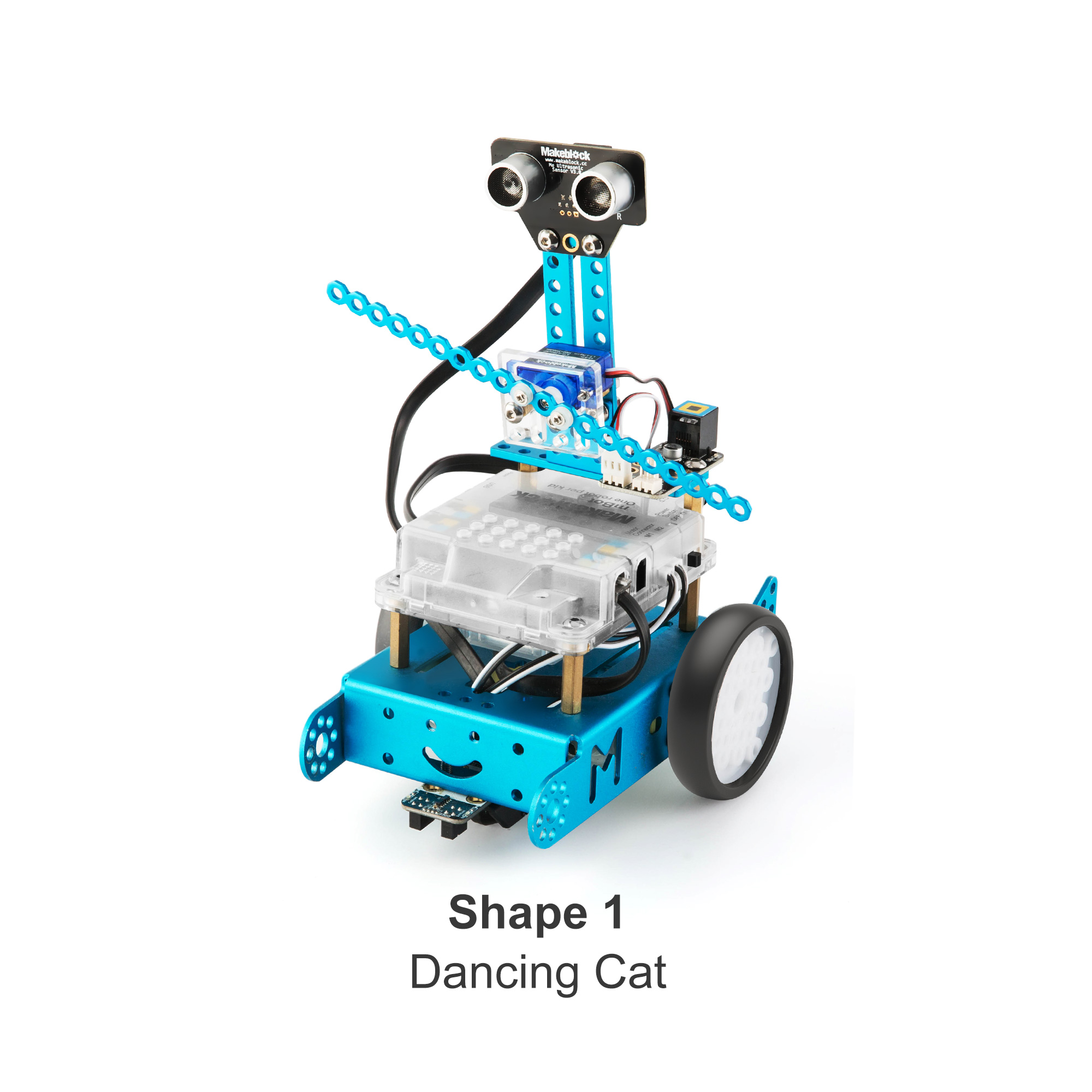 Makeblock servo cat robot add-on pack til mbot , 3- in -1 robot add-on pack , 3+  figurer