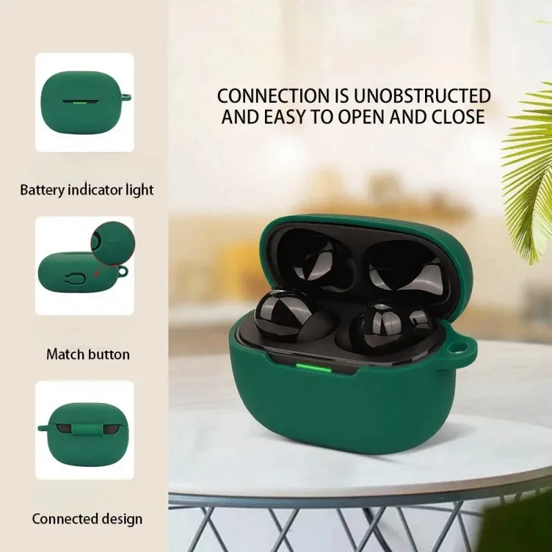 2024 Redmi buds6 lite funda de silicona para auriculares inalámbricos para Xiaomi Redmi buds6 lite Fundas Coque Fundas