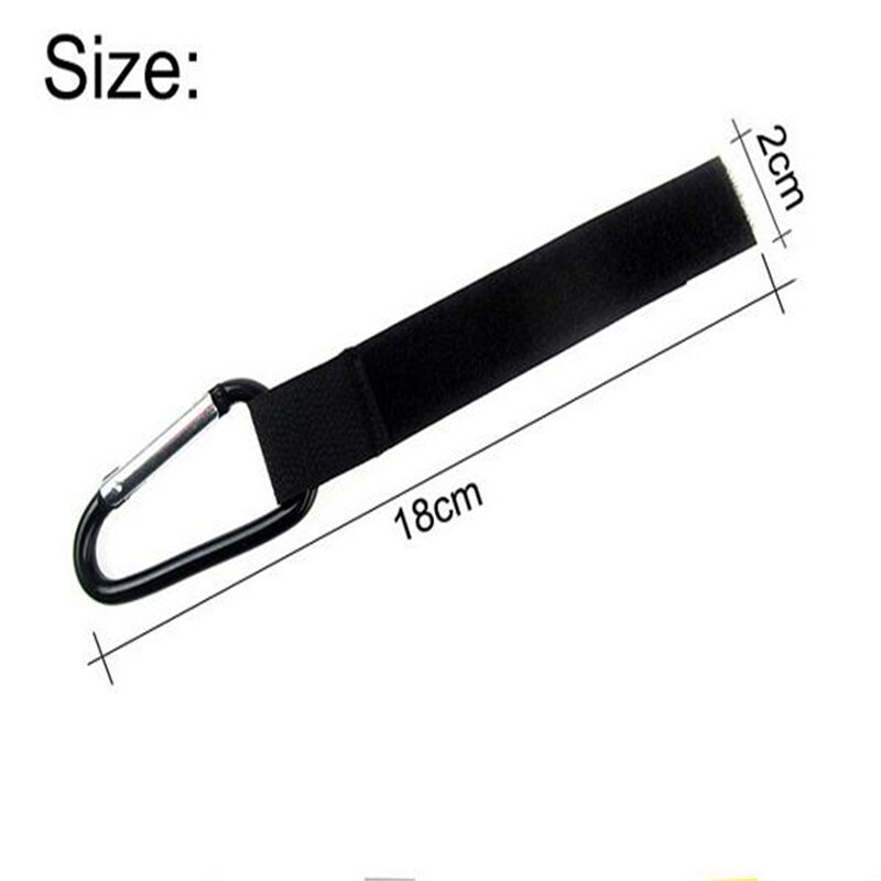 Handige boodschappentas metalen clip kinderwagenaccessoires kinderwagenhaken rolstoel kinderwagen autohanger ophangriem