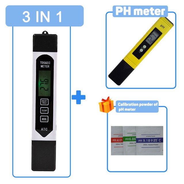 1pc Digital LCD PH Meter Pen of Tester Accuracy 0.01 PH Tester Aquarium Pool Water Fishing Wine Monitor Food PH Meter: Beige