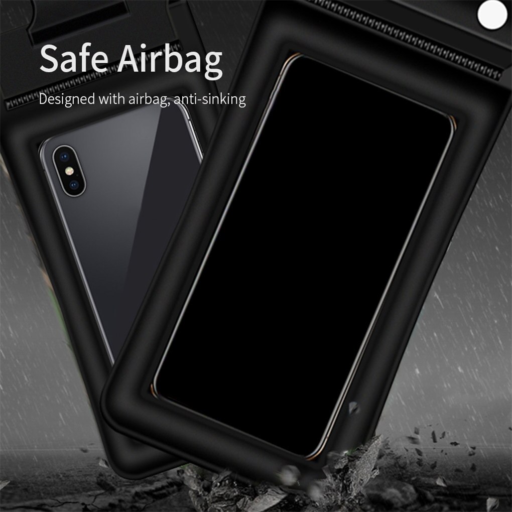 Essager étui étanche pour Smartphone sous 6.5 ''3 couches d'étanchéité coque de téléphone sac pochette de protection natation étanche à l'eau couverture