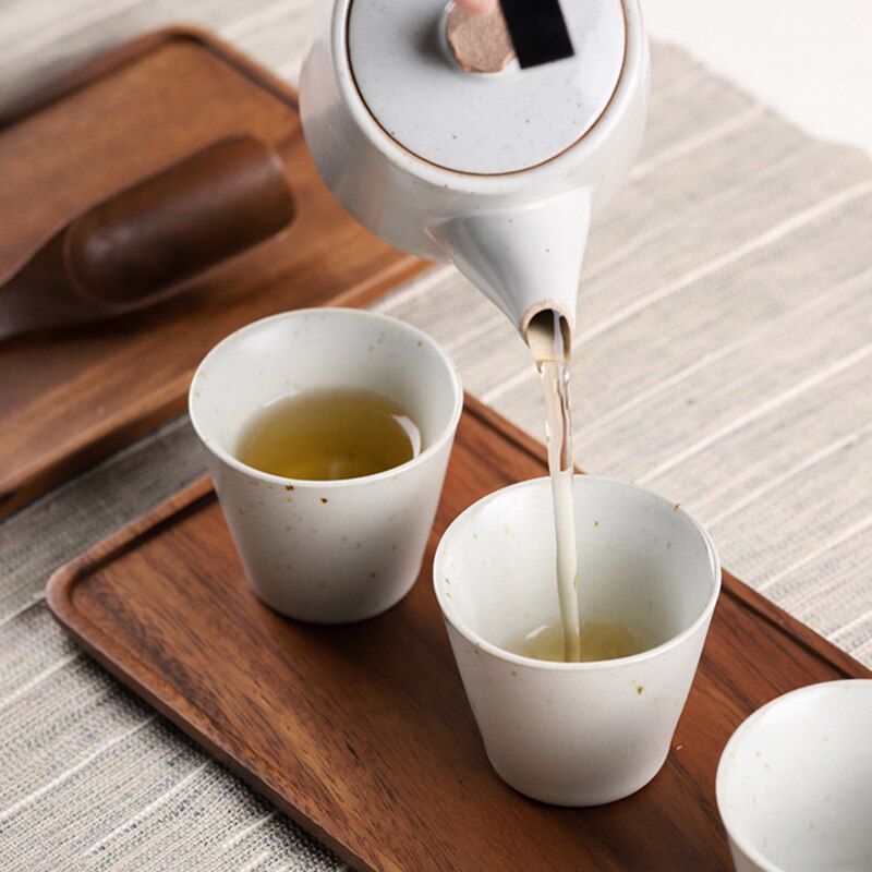 South American Walnut Tray, Solid Wood Wooden Afternoon Tea Tray, Fruit Tray, Coffee Shop Simple Snack Tray