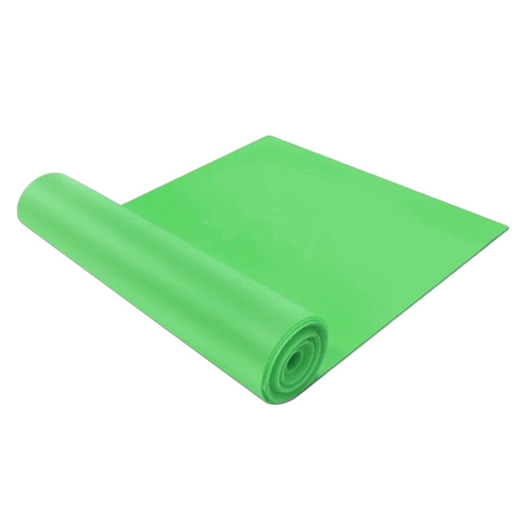 Faixas de fitness exercício puxar para cima fitness látex banda ginásio tubo: Green