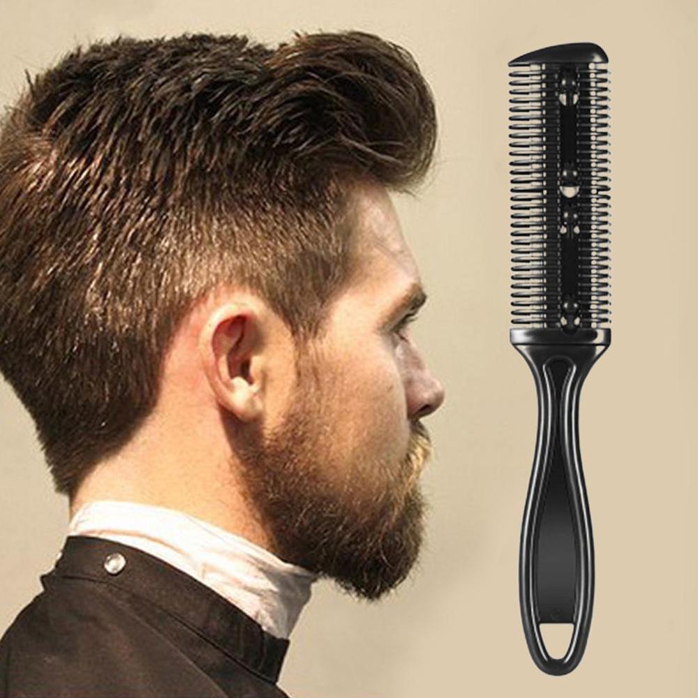 Kapper haar scheermes kam schaar gereedschap pony borstel kappers trimmers haar scheren messen knippen uitdunnen schoonheid styling