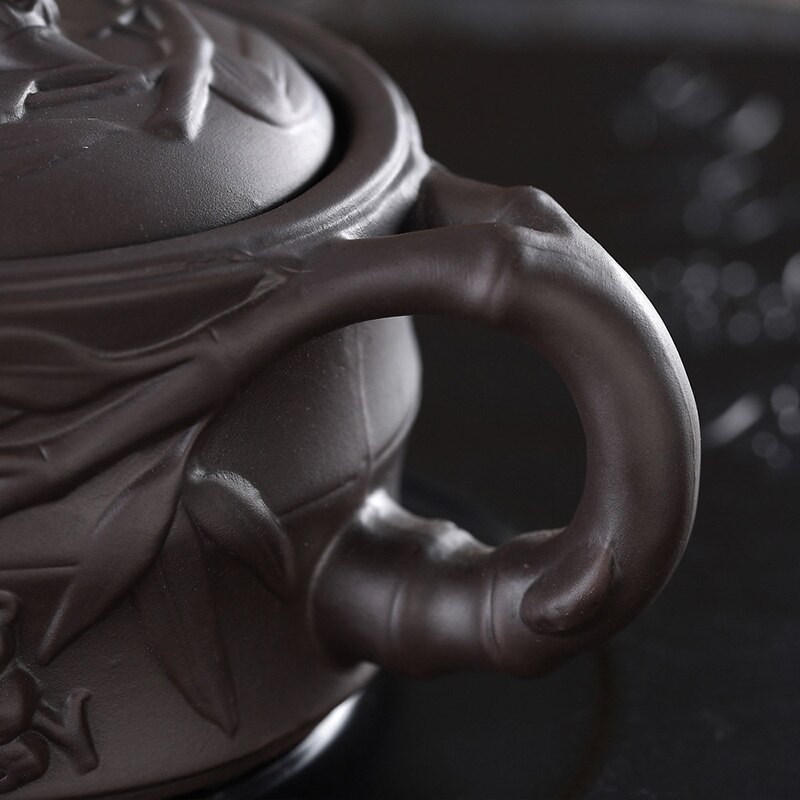 350ml Teapot Chinese Porcelain Panda eats bamboo Tea Pot Kung Fu Tea Set Teapots Handmade Zisha Ceramic Kettle