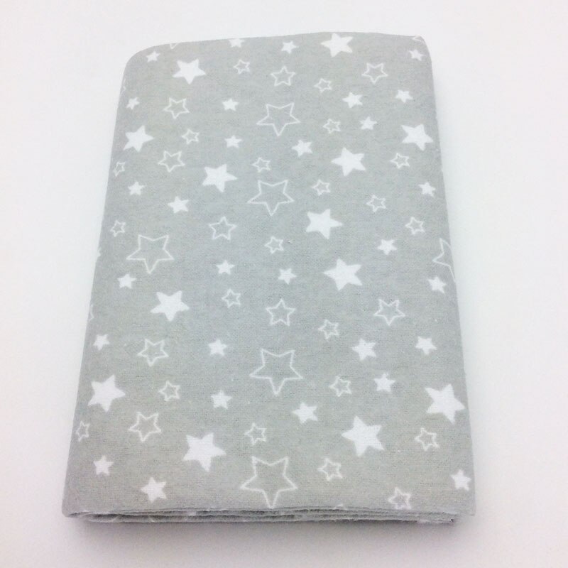 Sábanas de franela de algodón con estampado de dibujos animados para cama de bebé, juego de cama para bebé, sábanas de cuna para niños y niñas 100x76 cm: A1